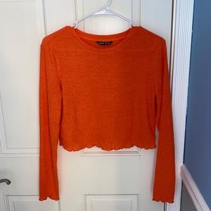 Long Sleeve Crop Top